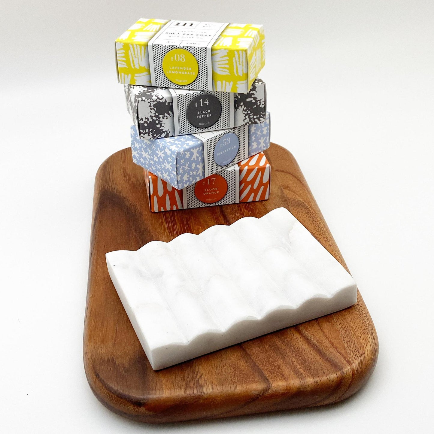Soap Dish - White Marble