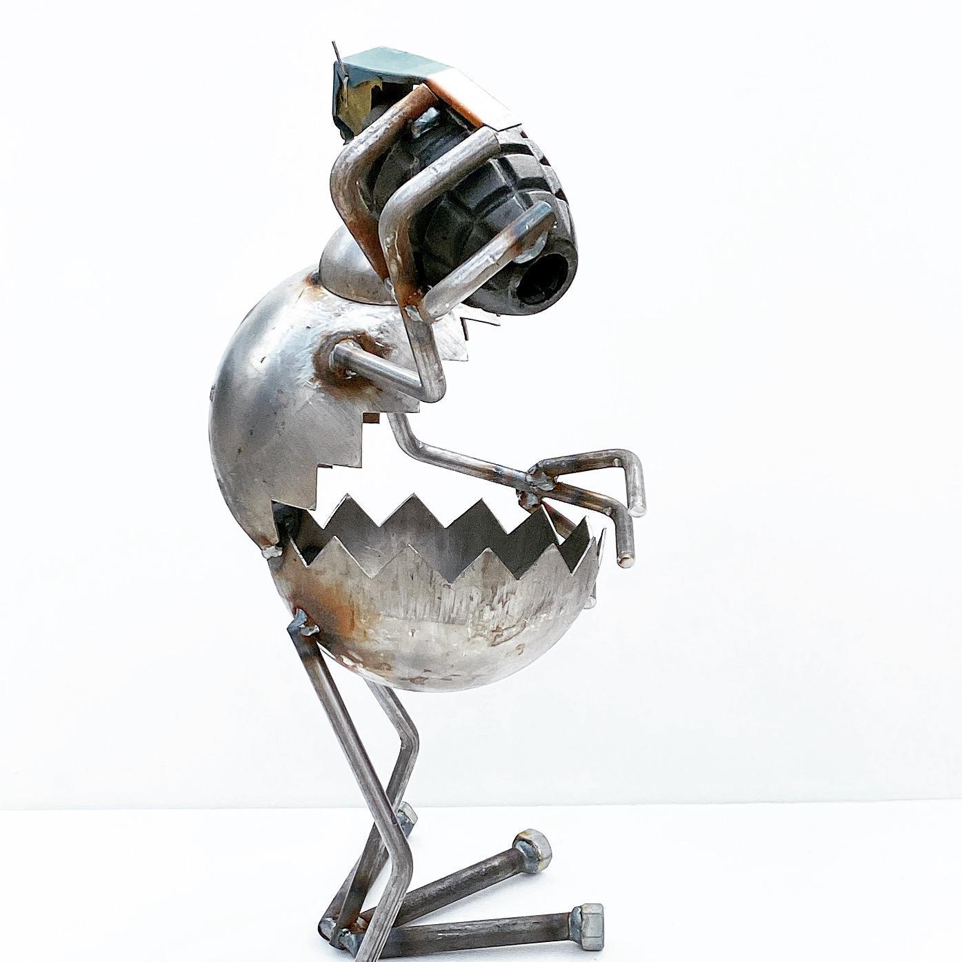 Sculpture - Grenade Monster - Large