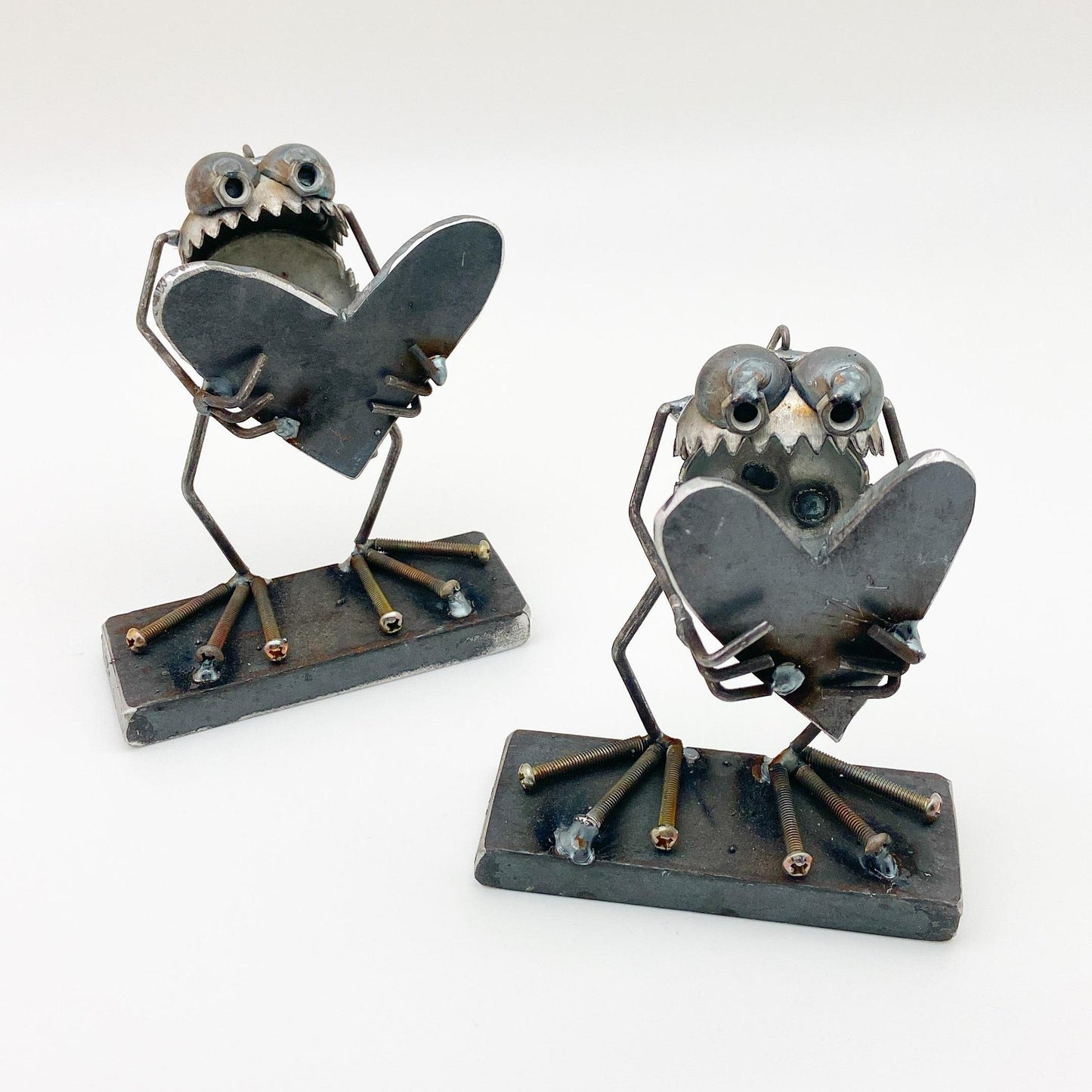 Sculpture - "Stole My Heart" Monster on Stand - Mini on Stand