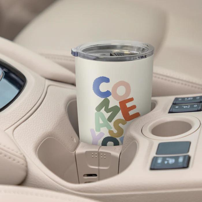 Tumbler - Metal with Lid - Come As You Are