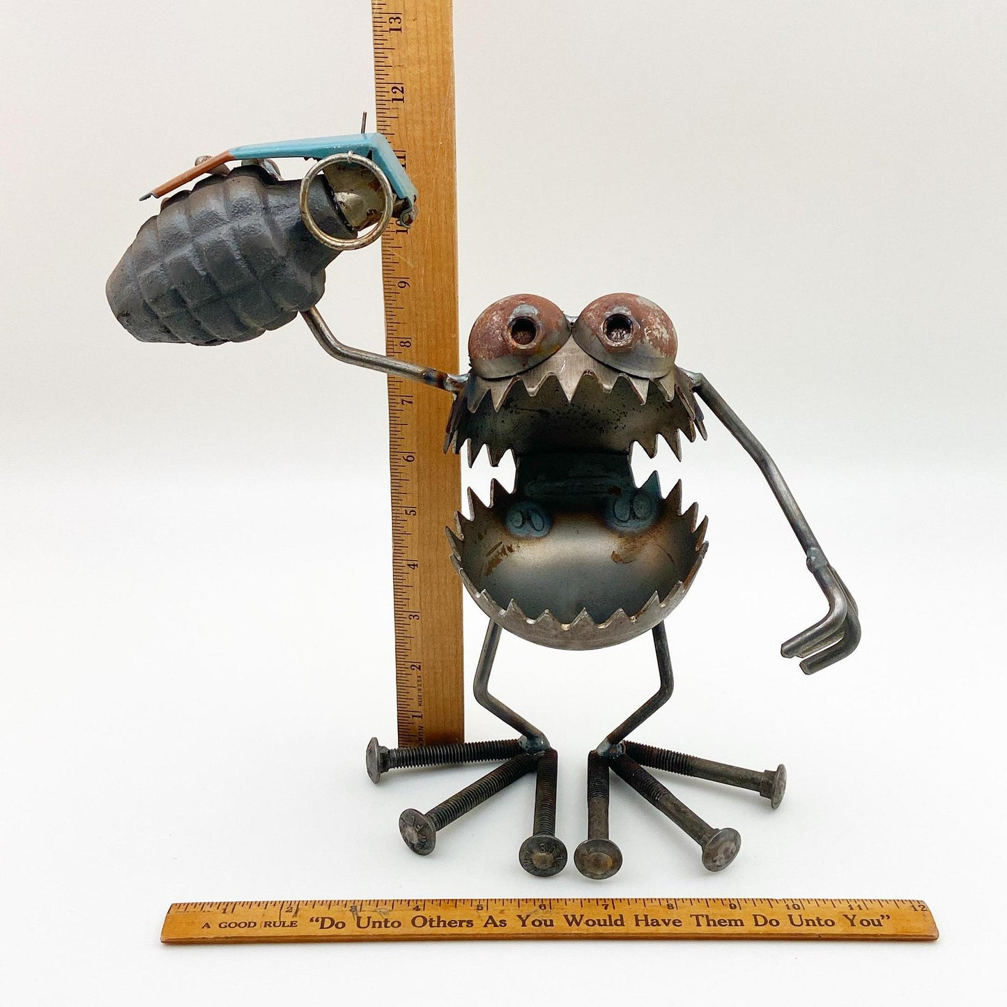 Sculpture - Grenade Monster - Medium
