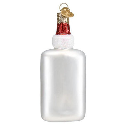 Ornament - Blown Glass - School Glue