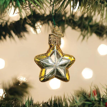Ornament - Blown Glass - Mini Star