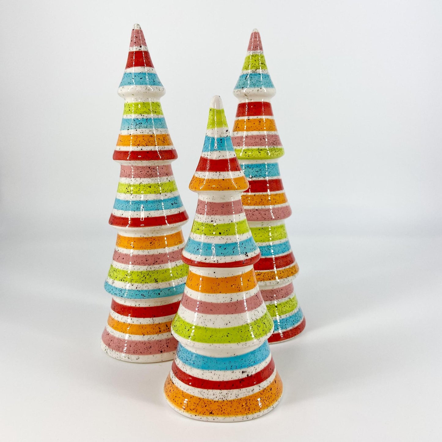 Decoration - Ceramic Tree - 11" - Merry & Bright