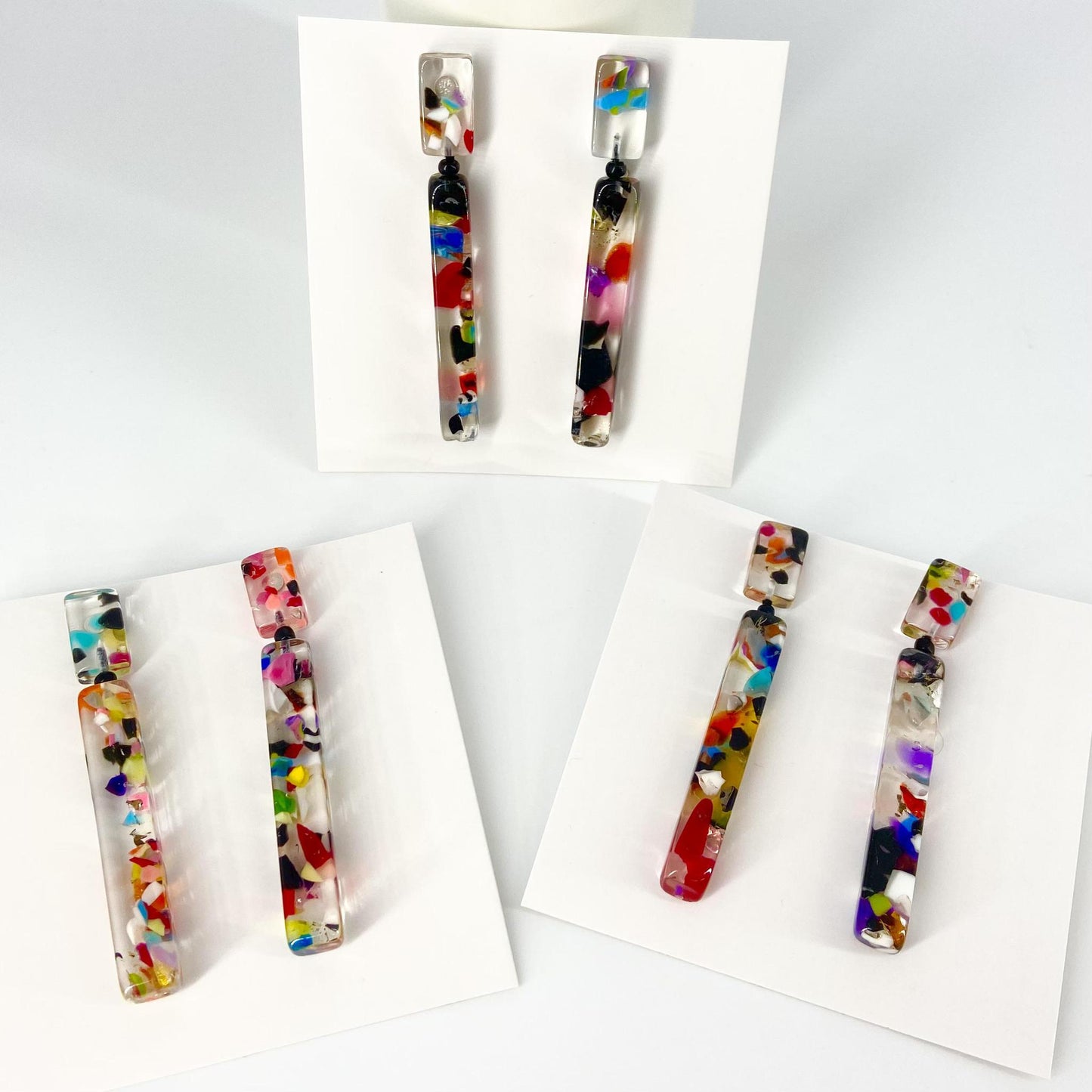 Earrings - Resin Originals - Hoop Posts