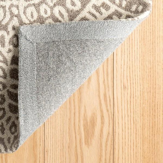 Rug - Micro Hooked Wool - Temple Taupe