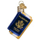 Ornament - Blown Glass - Mini Passport