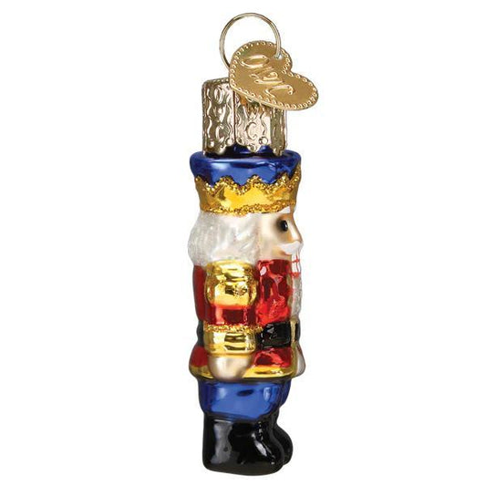Ornament - Blown Glass - Mini Nutcracker Soldier
