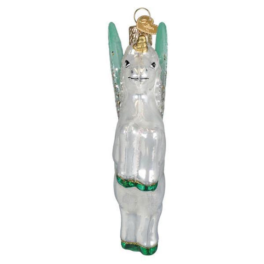 Ornament - Blown Glass - Radiant Pegasus