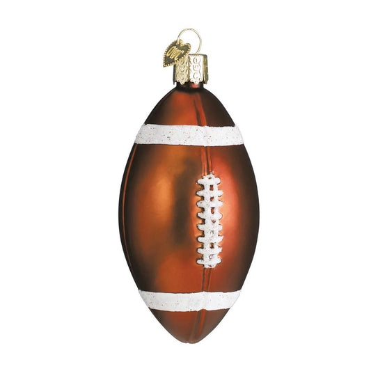 Ornament - Blown Glass - Football