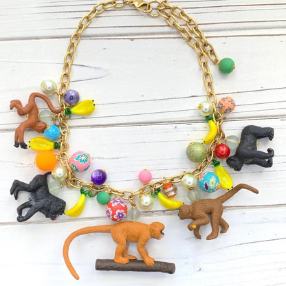 Necklace - Monkeys