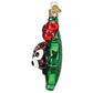 Ornament - Blown Glass - Holly Ladybug