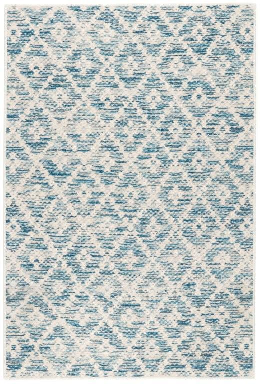 Rug - Machine-Washable - Melange Diamond Blue