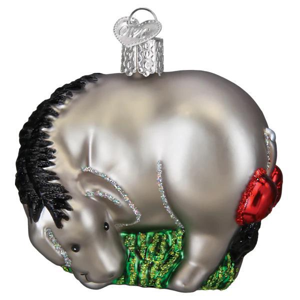 Ornament - Blown Glass - Eeyore