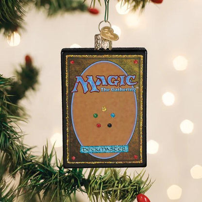 Ornament - Blown Glass - Magic: The Gathering Card Back