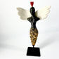 Sculpture - Winged Female Form - ceramic