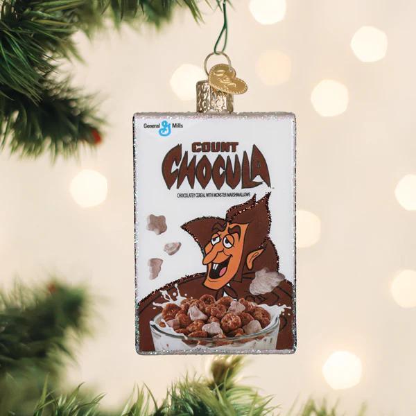 Ornament - Blown Glass - Count Chocula Box