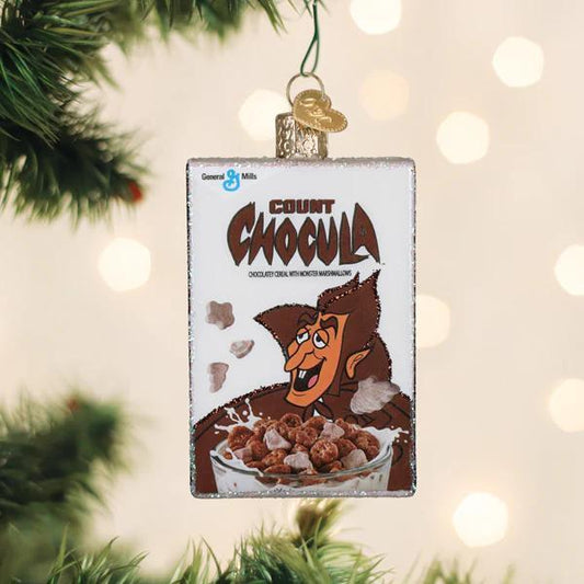 Ornament - Blown Glass - Count Chocula Box