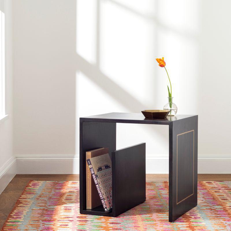 Rug - Micro Hooked Wool - Paint Chip Clay