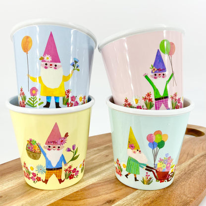 Cup - Celebrate - Faux Ceramic Melamine - 3.75"