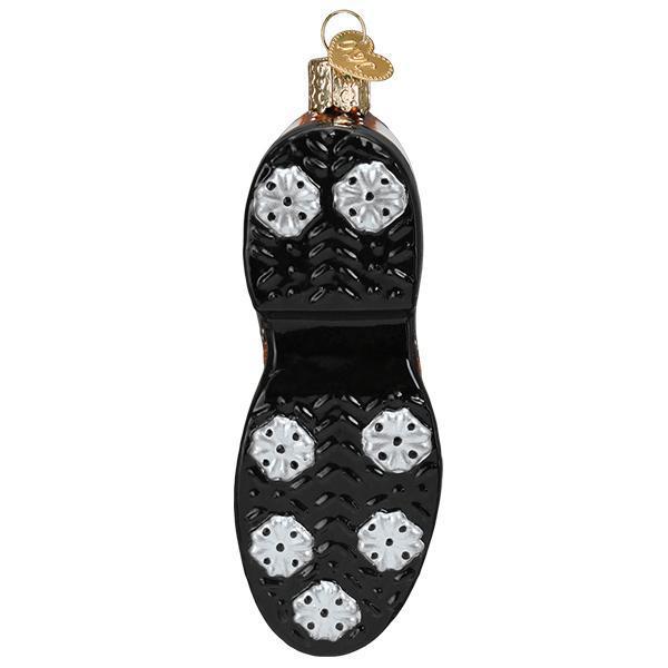 Ornament - Blown Glass - Golf Shoe