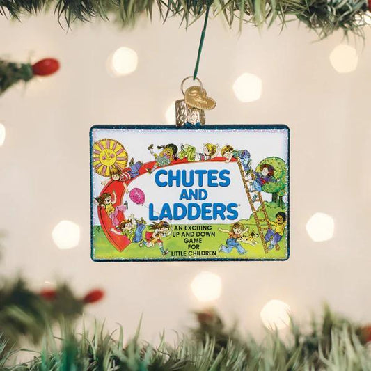 Ornament - Blown Glass - Chutes and Ladders