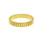 Ring - Waterproof Gold On Stainless Steel - "Athena"