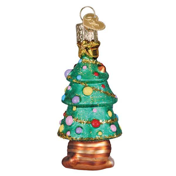Ornament - Blown Glass - Meowmas Tree