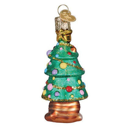 Ornament - Blown Glass - Meowmas Tree