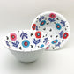 Bowl - Melamine "Paper Plate" - Flowers