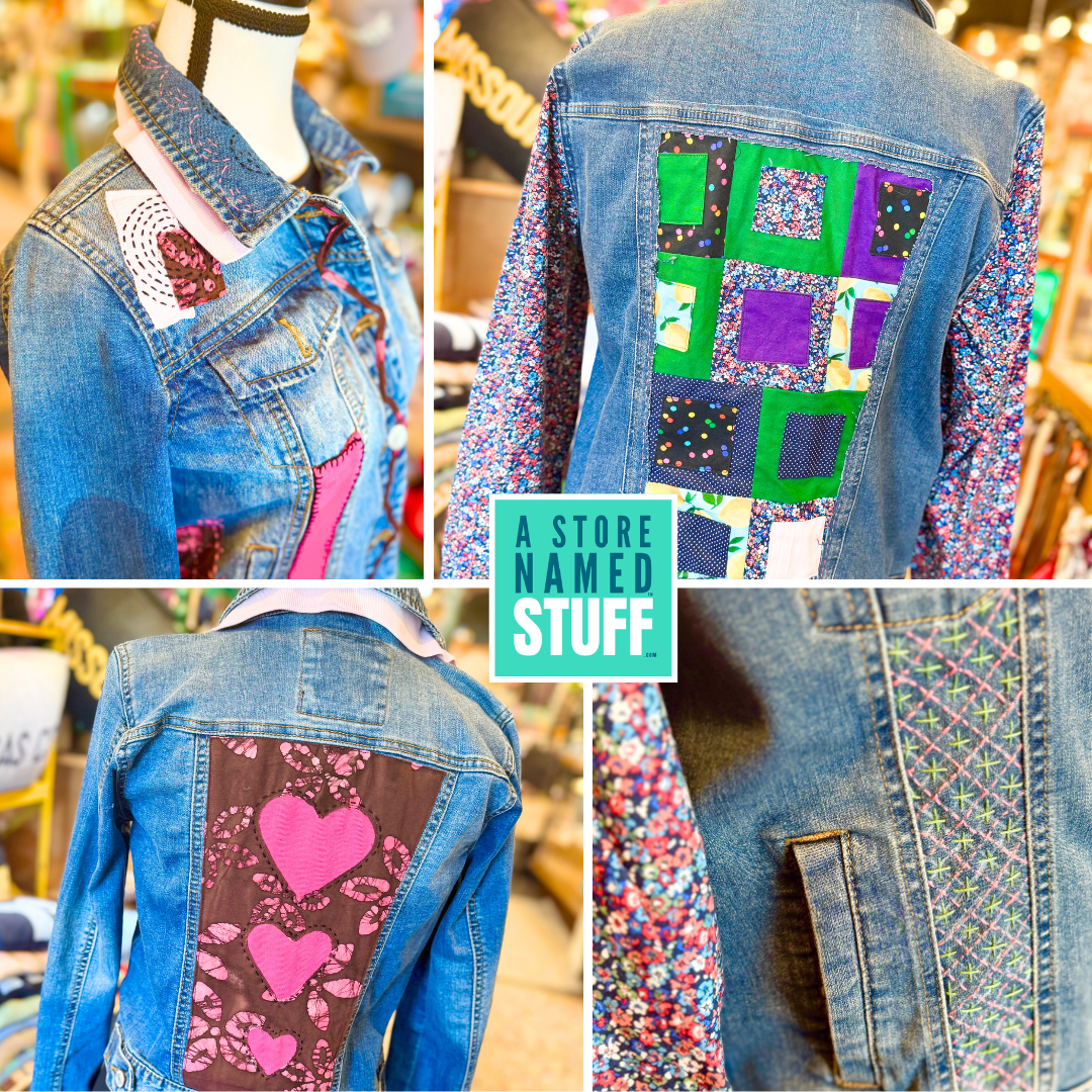 Upcycle YOUR Jean Jacket - CUSTOM - All Themes