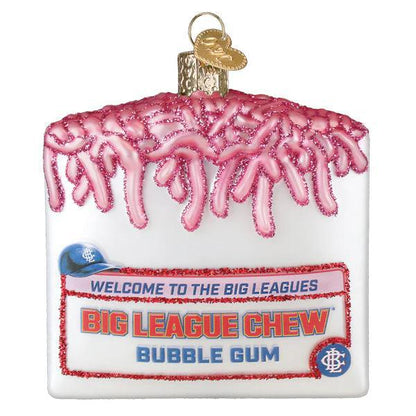 Ornament - Blown Glass - Big League Chew