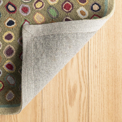 Rug - Micro Hooked Wool - Cat's Paw Sage