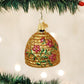 Ornament - Blown Glass - Bee Skep