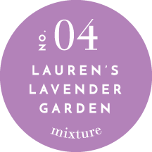 Candle - Lauren's Lavender Garden - 2 oz - Lavender Glass