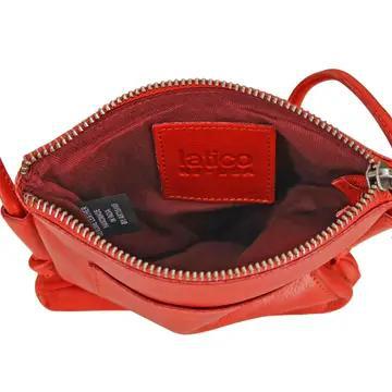 Handbag - Leather "Grab & Go" Crossbody - Red