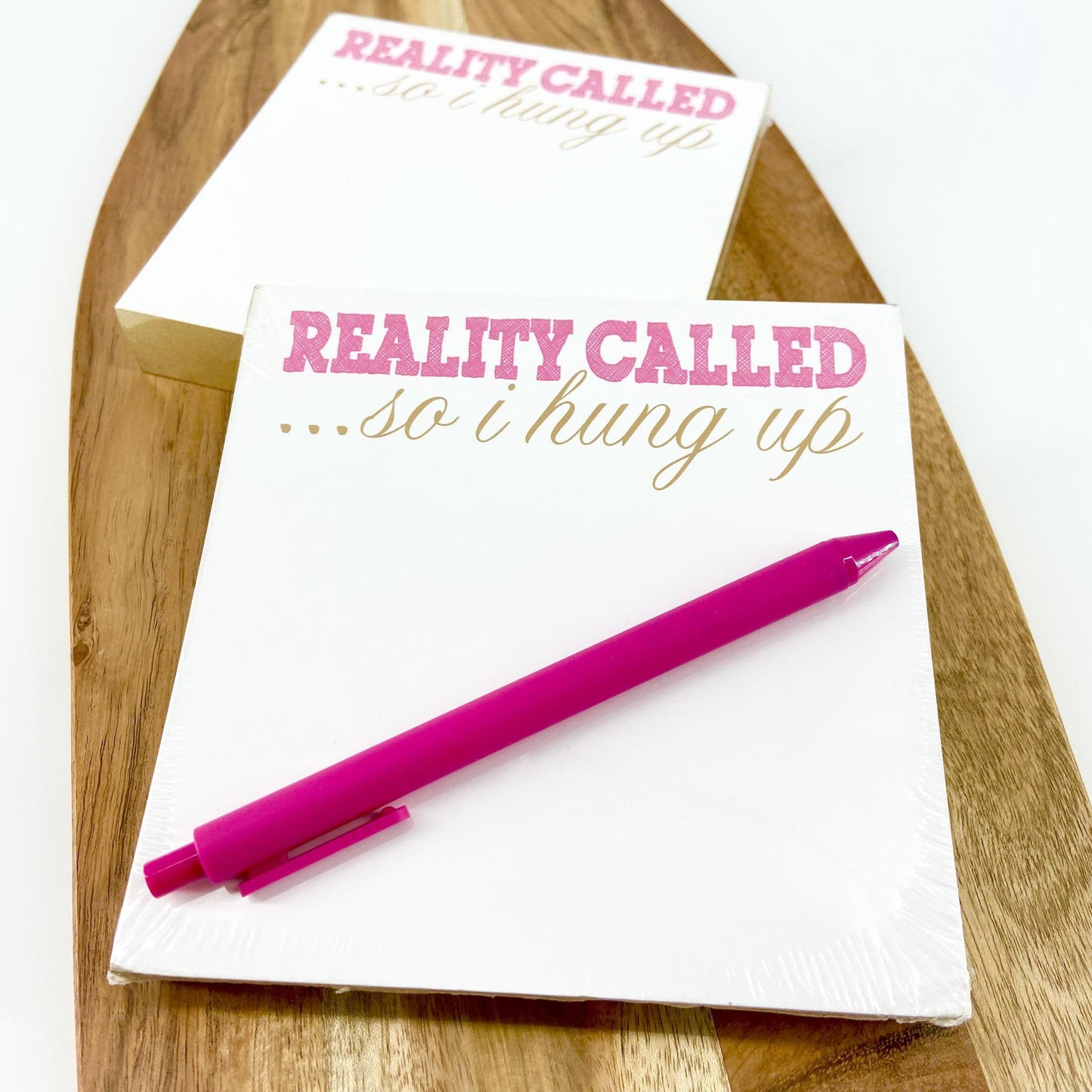 Notepad - "Reality Called Yesterday, So I Hung Up" - Lux Paper