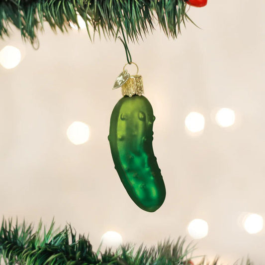Ornament - Blown Glass - Sweet Pickle