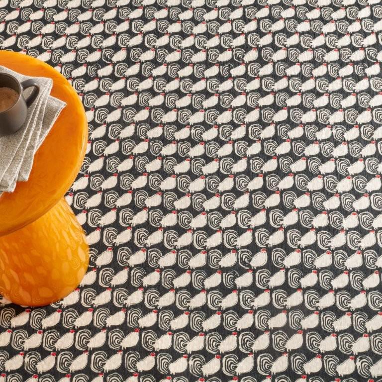 Rug - Machine-Washable - Cockadoodledoo Multi