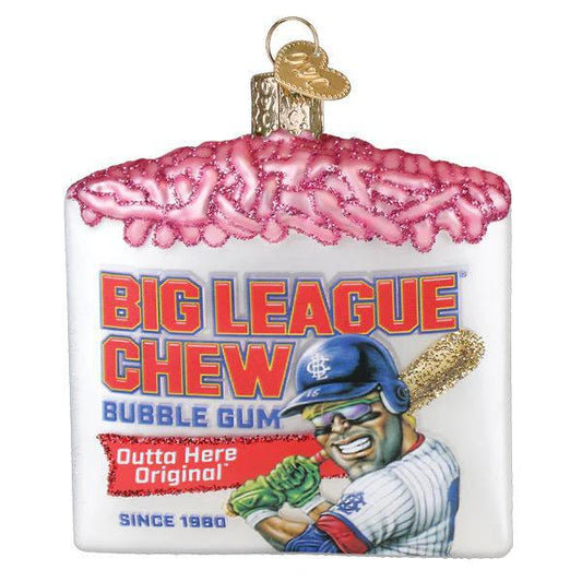 Ornament - Blown Glass - Big League Chew