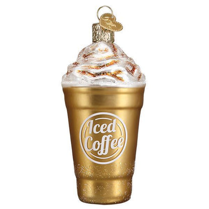Ornament - Blown Glass - Blended Coffee