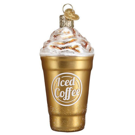 Ornament - Blown Glass - Blended Coffee