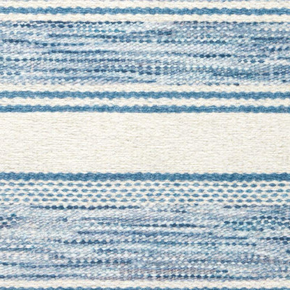 Rug - Machine-Washable - Ellington Stripe Blue