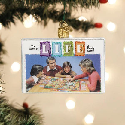 Ornament - Blown Glass - The Game of Life