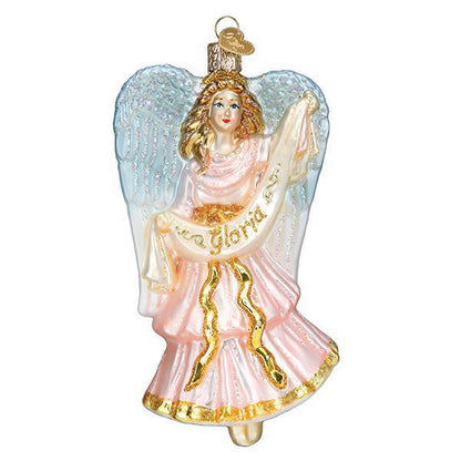 Ornament - Blown Glass - Nativity Angel