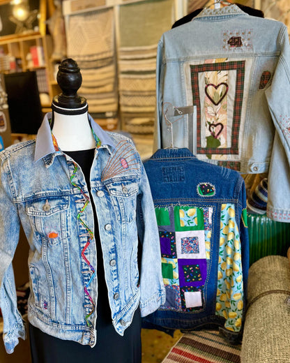 Upcycle YOUR Jean Jacket - CUSTOM - All Themes