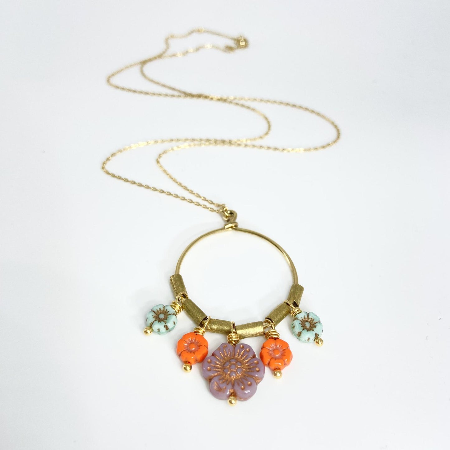 Necklace - "Tutti Frutti" Flower Power