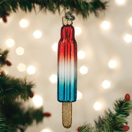 Ornament - Blown Glass - Ice Pop