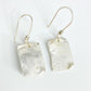 Earrings - Rectangle Drops on Sterling Originals