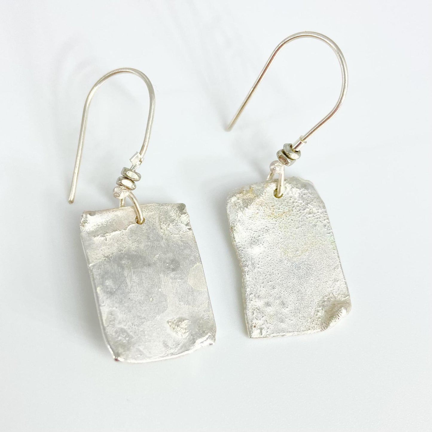 Earrings - Rectangle Drops on Sterling Originals